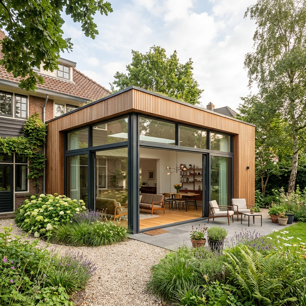 Moderne aanbouw Vriezenveen